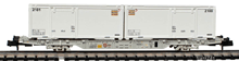 Creanorm-5021-2-Containerwagen-Set-mit-Postcontainern-weiss
