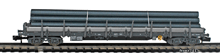 Fleischmann-8287-01-1-Rungenwagen-SBB-grau-Roehren-Ladung