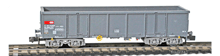 Fleischmann-93-8283-4-Hochbordwagen-SBB-grau