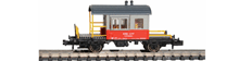 Hobbytrain-31034-Gueterzug-Begleitwagen-SBB-grau-orange