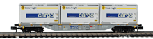 Minitrix-15522-Sgnss-Tragwagen-Woodtainer-cargo-Inno-freight