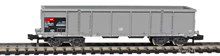 Roco-25387-Eaos-Hochbordwagen-grau-SBB-Kohleladung