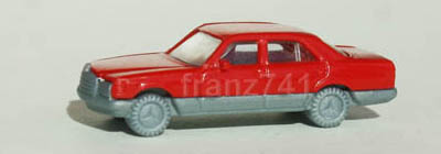 PKWs-Fleischmann-9813-Mercedes-500-SE-rot