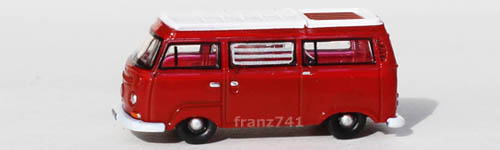 PKWs-Oxford-Diecast-NVW004-VW-T2-Camper-Westfalia-bordeaux