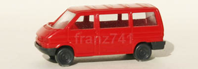 PKWs-Wiking-916-5x-xx-VW-Kombi-T4-rot