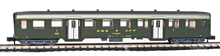 Arnold-3728-Leichtstahl-Personenwagen-SBB-1Klasse