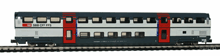 Kato-Hobbytrain-25102-DoSto-Personenwagen-SBB-2Klasse