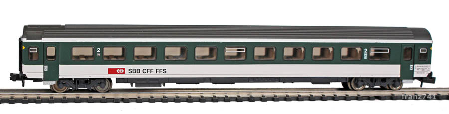 Fleischmann-8903-04-EW-IV-Personenwagen-SBB-2Klasse