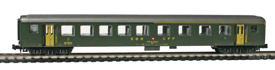 Lima-320832-EW-II-Personenwagen-SBB-1-2Klasse