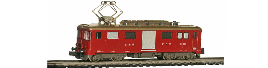 Hobbytrain-14442-De-4-4-1662-Gepaeck-Triebwagen-SBB