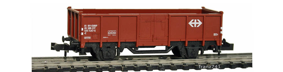 verk3-Minitrix-13585-Hochbordwagen-SBB-braun